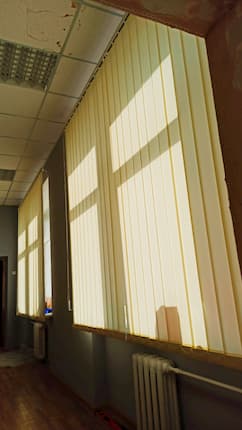 Вертикальные жалюзи - установлены 31.07.2020