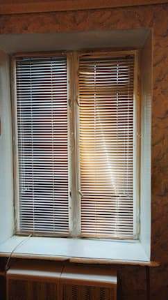 Горизонтальные жалюзи - установлены 27.08.2020