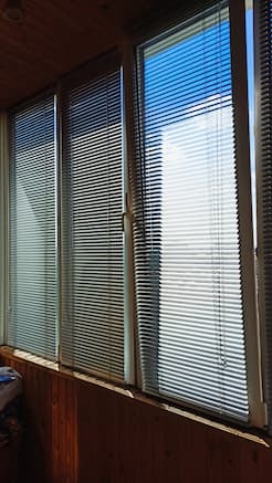 Горизонтальные жалюзи - установлены 30.06.2021