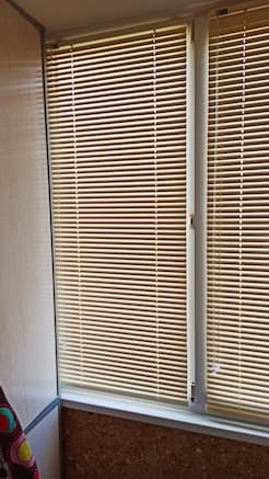 Горизонтальные жалюзи - установлены 02.07.2021