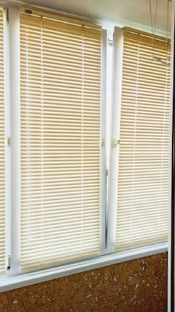 Горизонтальные жалюзи - установлены 02.07.2021