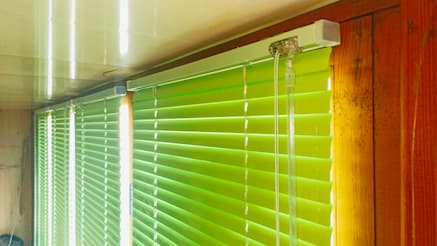 Горизонтальные жалюзи - установлены 07.07.2021