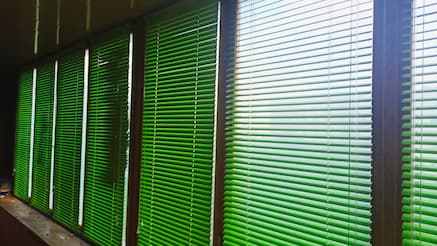 Горизонтальные жалюзи - установлены 07.07.2021