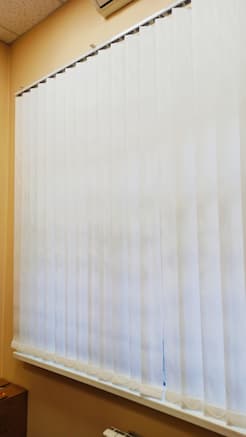 Вертикальные жалюзи - установлены 03.08.21