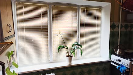 Горизонтальные жалюзи - установлены 24.09.2021