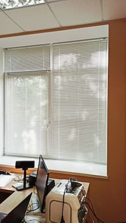 Горизонтальные жалюзи - установлены 24.09.2021