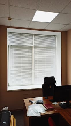 Горизонтальные жалюзи - установлены 24.09.2021