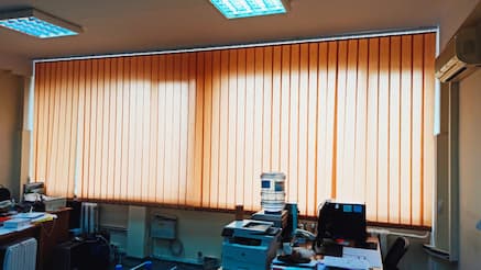 Вертикальные жалюзи - установлены 29.09.21