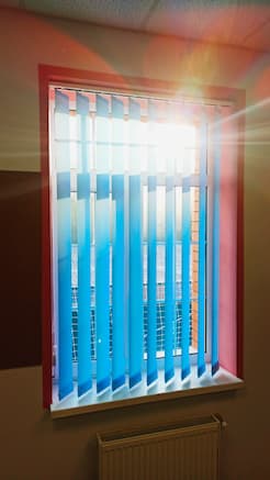 Вертикальные жалюзи - установлены 11.10.21