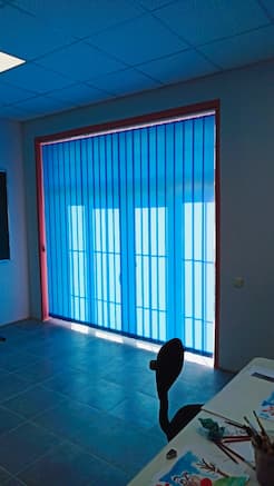 Вертикальные жалюзи - установлены 11.10.21