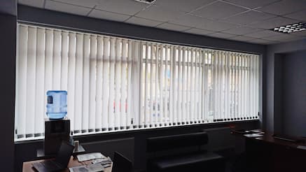 Вертикальные жалюзи - установлены 21.10.21