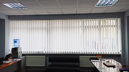 Вертикальные жалюзи - установлены 21.10.21