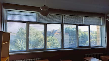 Горизонтальные жалюзи - установлены 08.09.2020