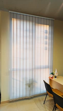 Вертикальные жалюзи - установлены 09.11.21