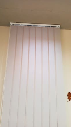 Вертикальные жалюзи - установлены 09.11.21