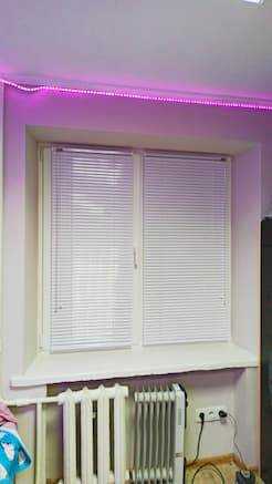 Горизонтальные жалюзи - установлены 24.12.2021