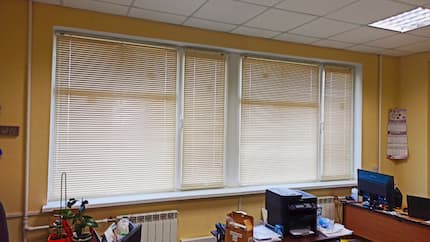 Горизонтальные жалюзи - установлены 10.09.2020