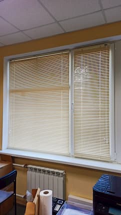 Горизонтальные жалюзи - установлены 10.09.2020