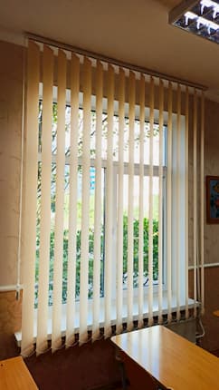 Вертикальные жалюзи - установлены 11.09.2020