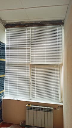 Горизонтальные жалюзи - установлены 16.10.2020