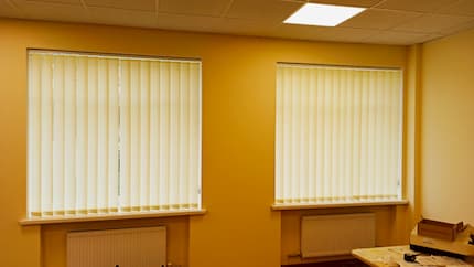 Вертикальные жалюзи - установлены 21.10.2020