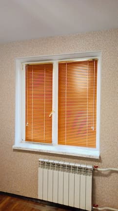 Горизонтальные жалюзи - установлены 22.10.2020