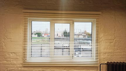 Деревянные жалюзи (50мм) - установлены 28.10.2020