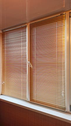 Горизонтальные жалюзи - установлены 06.11.2020