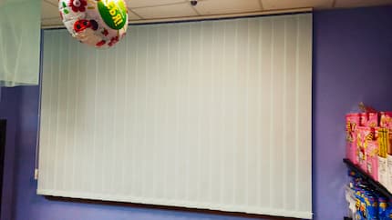 Вертикальные жалюзи - установлены 13.11.2020