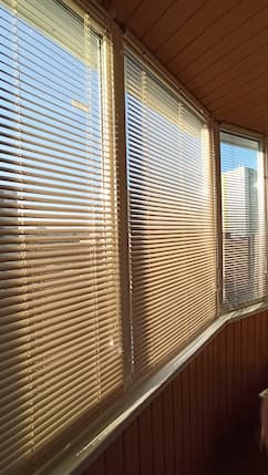 Горизонтальные жалюзи - установлены 21.01.2021