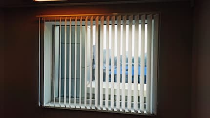 Вертикальные жалюзи - установлены 02.02.21