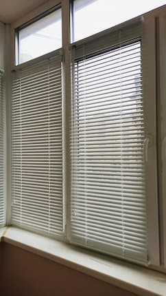 Горизонтальные жалюзи - установлены 05.02.2021