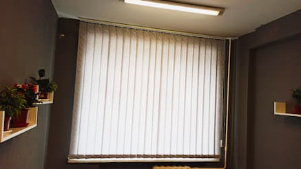 Вертикальные жалюзи - установлены 01.03.21