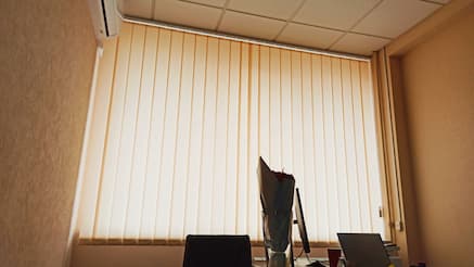 Вертикальные жалюзи - установлены 09.03.21