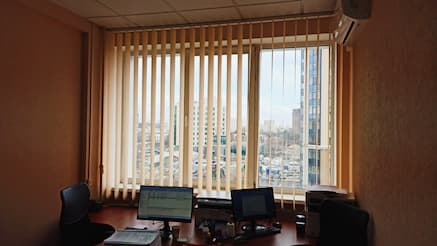 Вертикальные жалюзи - установлены 09.03.21