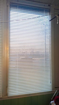 Горизонтальные жалюзи - установлены 11.03.2021
