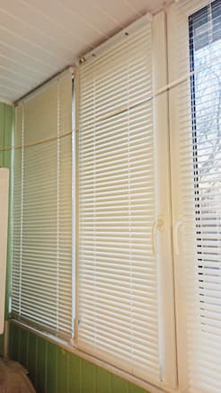 Горизонтальные жалюзи - установлены 11.03.2021