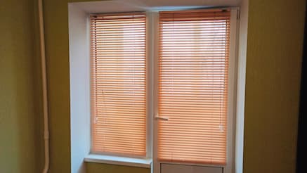 Горизонтальные жалюзи - установлены 12.03.2021