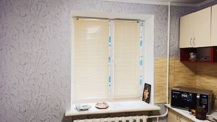 Горизонтальные жалюзи - установлены 17.03.2021