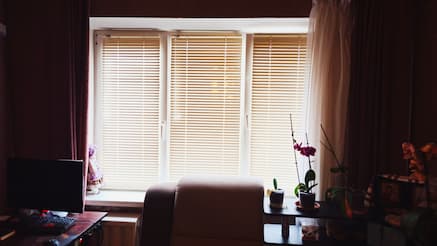 Горизонтальные жалюзи - установлены 18.03.2021