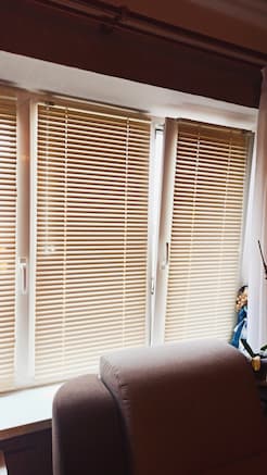 Горизонтальные жалюзи - установлены 18.03.2021