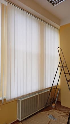Вертикальные жалюзи - установлены 02.04.21