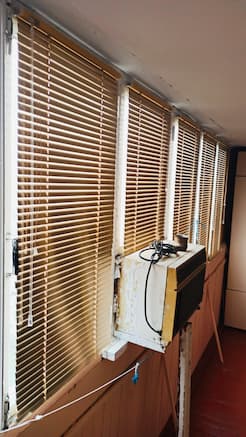 Горизонтальные жалюзи - установлены 15.04.2021