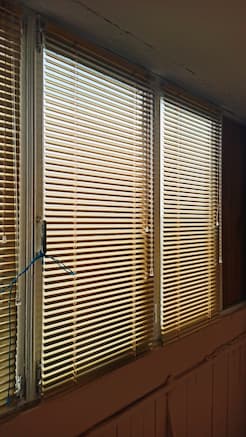 Горизонтальные жалюзи - установлены 15.04.2021