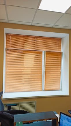 Горизонтальные жалюзи - установлены 16.04.2021