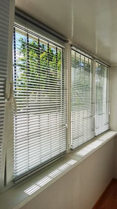Горизонтальные жалюзи - установлены 19.08.2020