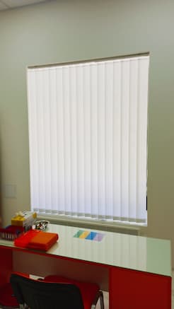 Вертикальные жалюзи - установлены 28.04.21