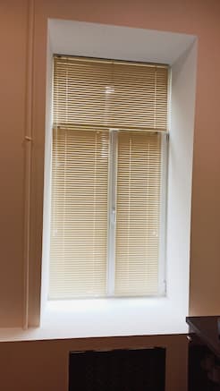 Горизонтальные жалюзи - установлены 13.05.2021