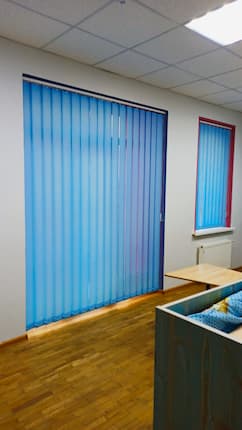 Вертикальные жалюзи - установлены 21.08.2020