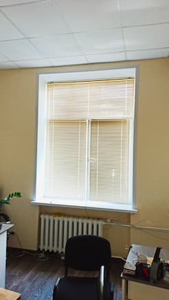 Горизонтальные жалюзи - установлены 09.06.2021